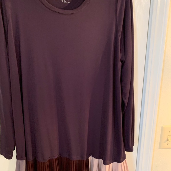 LOGO long sleeve tunic